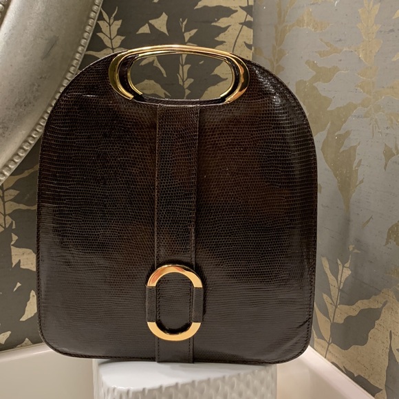 Vintage | Bags | Genuine Lizard Skin Bag 2in Style | Poshmark